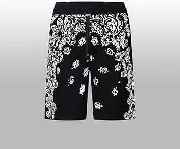 希少柄　AMIRI アミリ ブリーチ ショートパンツ　ハーフパンツ　バンダナ 並行輸入品] AMIRI アミリ BANDANA BLEACH SHORT PANTS バンダナ